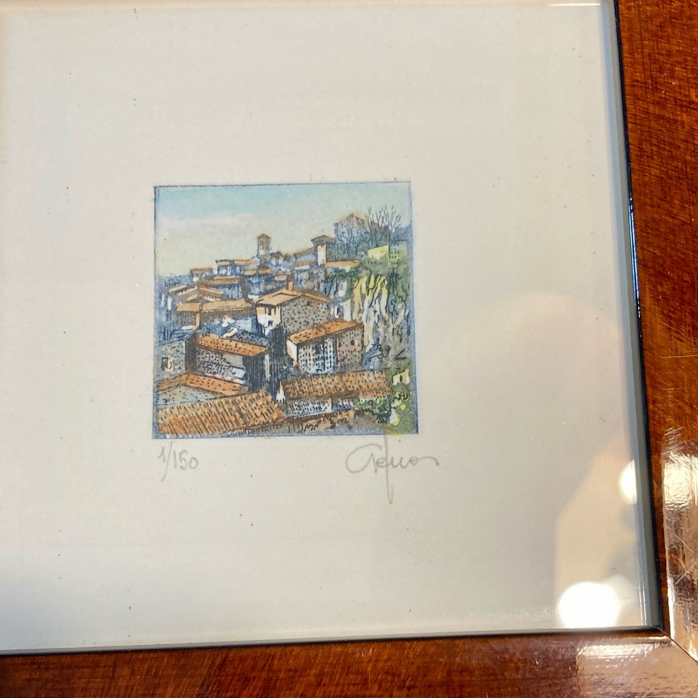 Italian Rooftops Print, Signed and Numbered - Picture 5 of 6